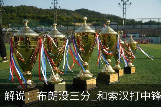 解说：布朗没三分 和索汉打中锋没太大区别 不好解读马刺的操作